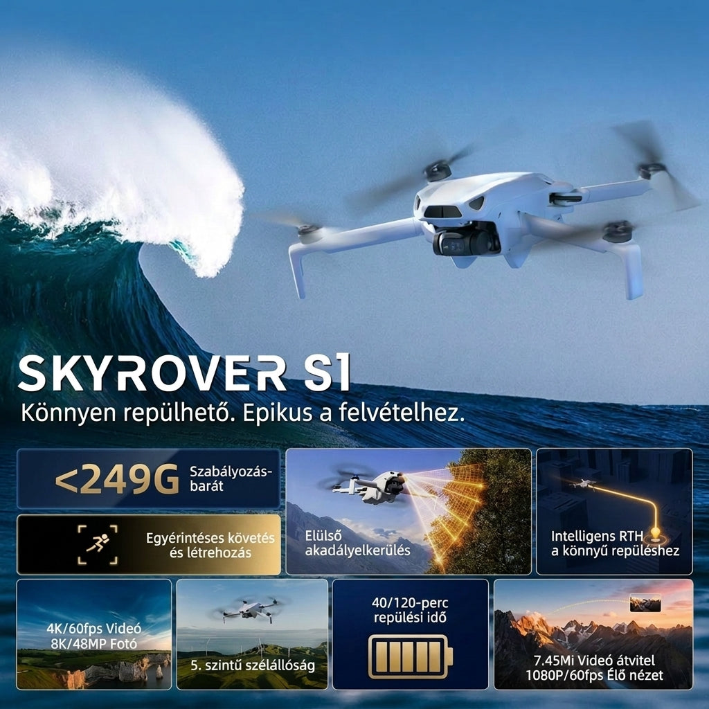 Skyrover S1 Kedvezménnyel (Vírusakció a TikTokon)