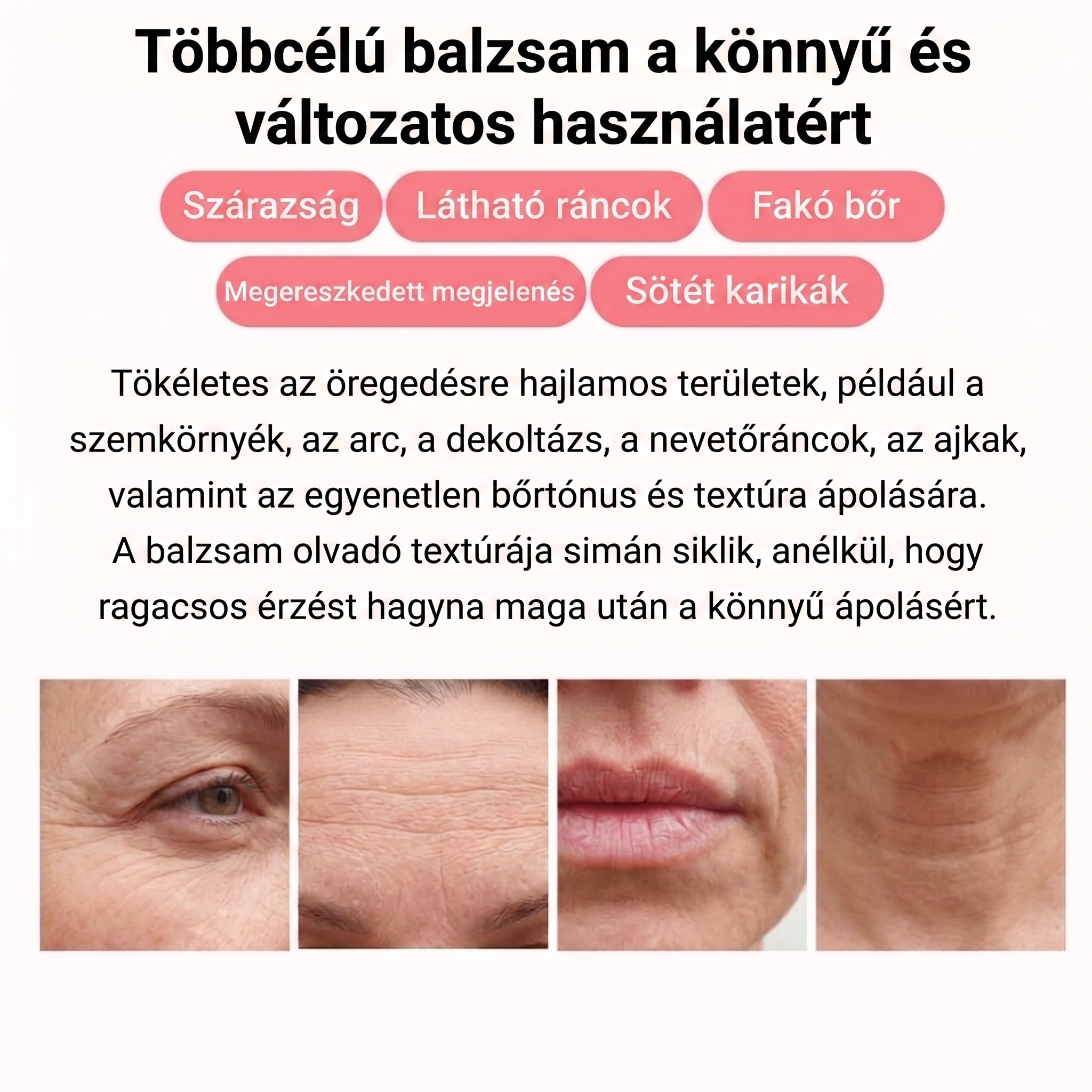 Kollagénes Hidratáló Ránctalanító Balzsam (1 + 1 INGYEN AKCIÓ)