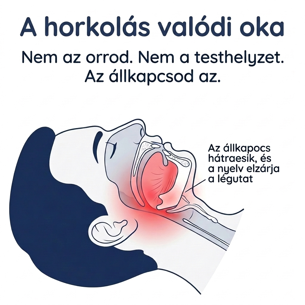A horkolás valódi oka